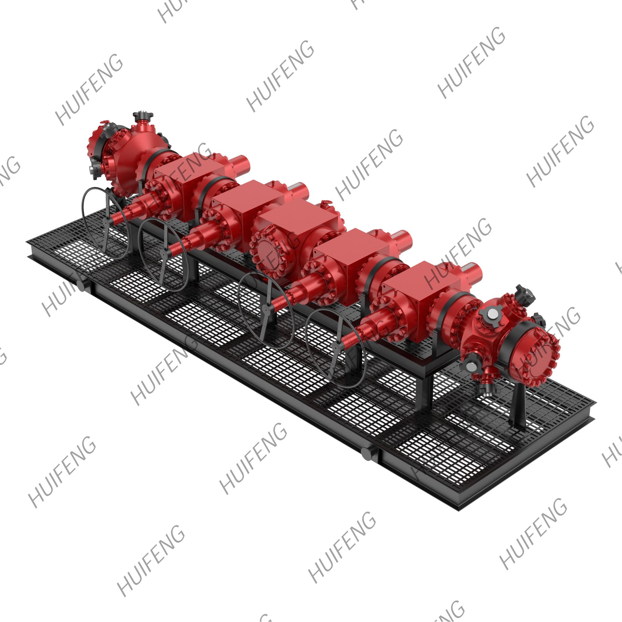 Frac distribution manifold